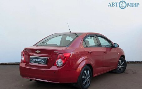 Chevrolet Aveo III, 2012 год, 629 000 рублей, 5 фотография