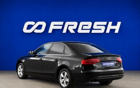 Audi A4, 2013 год, 1 349 087 рублей, 2 фотография
