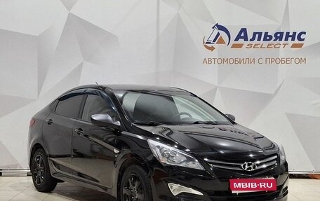 Hyundai Solaris II рестайлинг, 2015 год, 970 000 рублей, 1 фотография