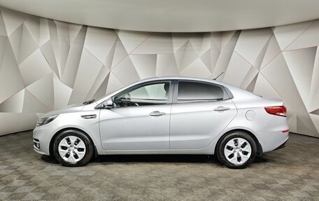 KIA Rio III рестайлинг, 2016 год, 999 000 рублей, 5 фотография