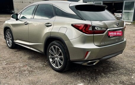 Lexus RX IV рестайлинг, 2017 год, 3 780 000 рублей, 4 фотография