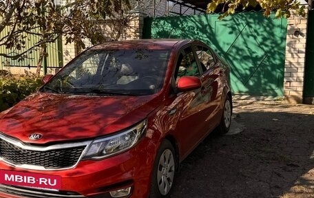 KIA Rio III рестайлинг, 2016 год, 970 000 рублей, 2 фотография