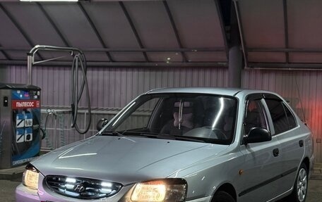 Hyundai Accent II, 2008 год, 490 000 рублей, 3 фотография