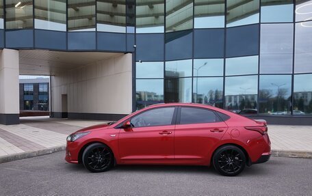 Hyundai Solaris II рестайлинг, 2021 год, 1 700 000 рублей, 3 фотография