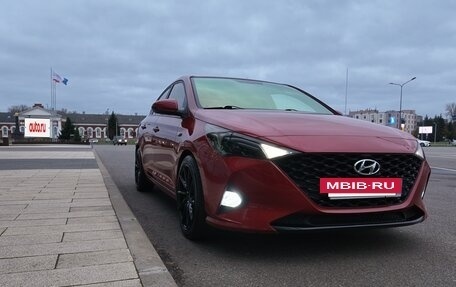 Hyundai Solaris II рестайлинг, 2021 год, 1 700 000 рублей, 15 фотография