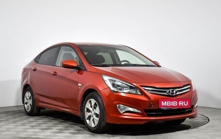 Hyundai Solaris II рестайлинг, 2016 год, 1 049 000 рублей, 3 фотография