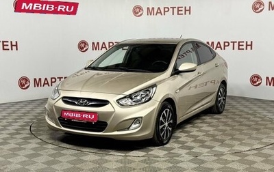 Hyundai Solaris II рестайлинг, 2011 год, 820 000 рублей, 1 фотография