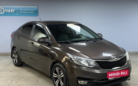 KIA Rio III рестайлинг, 2015 год, 750 000 рублей, 3 фотография