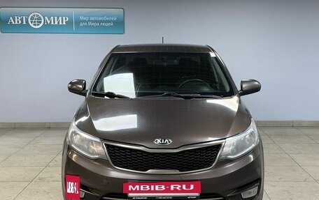 KIA Rio III рестайлинг, 2015 год, 750 000 рублей, 2 фотография