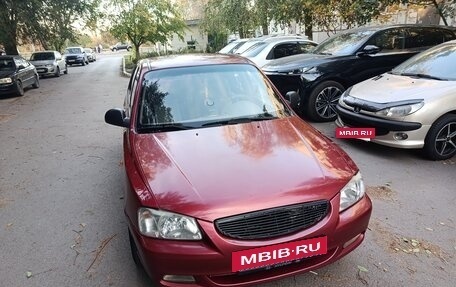 Hyundai Accent II, 2004 год, 420 000 рублей, 2 фотография