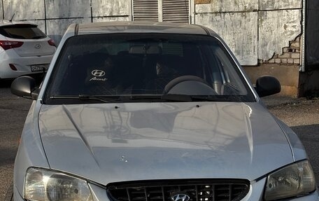 Hyundai Accent II, 2005 год, 350 000 рублей, 1 фотография