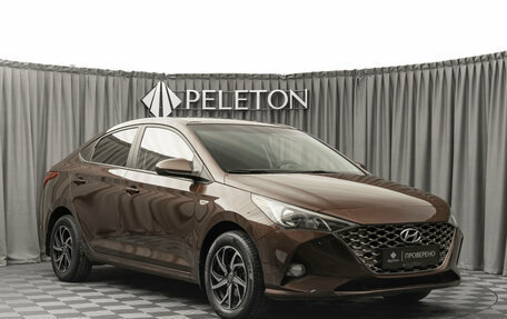Hyundai Solaris II рестайлинг, 2021 год, 1 390 000 рублей, 2 фотография